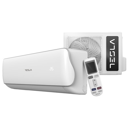 Aparat de aer conditionat Tesla TA36FFML-1232IAPC, 12000 BTU, Clasa A++, Functie incalzire, Functie Turbo, I Feel, Functie Antifungica, Autocuratare, Timer, Filtru lavabil, Carcasa anti-rugina, Inverter, R32, kit instalare