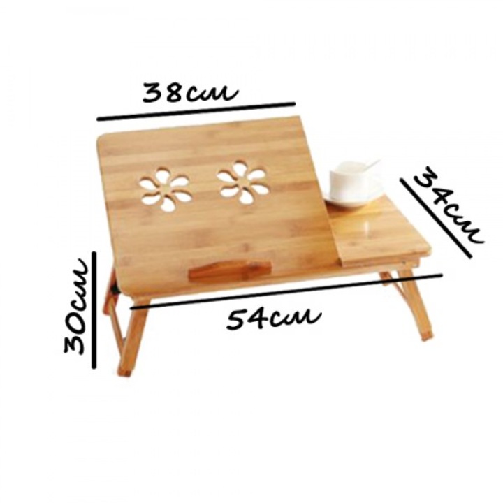 Бамбукова маса охледител Bamboo E-table, 56СМ X 34СМ X34СМ