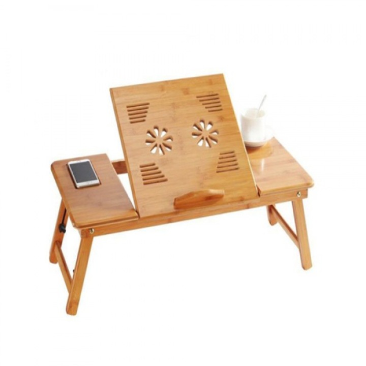 Бамбукова маса охледител Bamboo E-table, 72СМ X 35СМ X35СМ