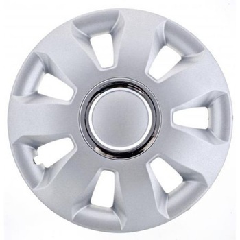 Set 4 capace ART 16 inch Ring Ares cu inel cromat, din material ABS durabil cu standarde de calitate Set 4 capace ART 16 inch Ring Ares cu inel cromat, din material ABS durabil cu standarde de calitate