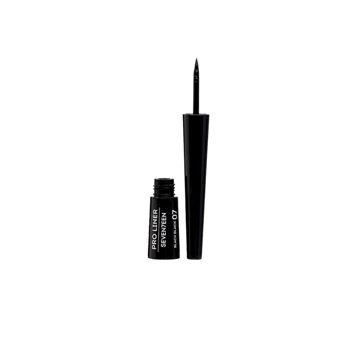 Tus de ochi Proliner,Seventeen,07 Very Black,2.5 ml