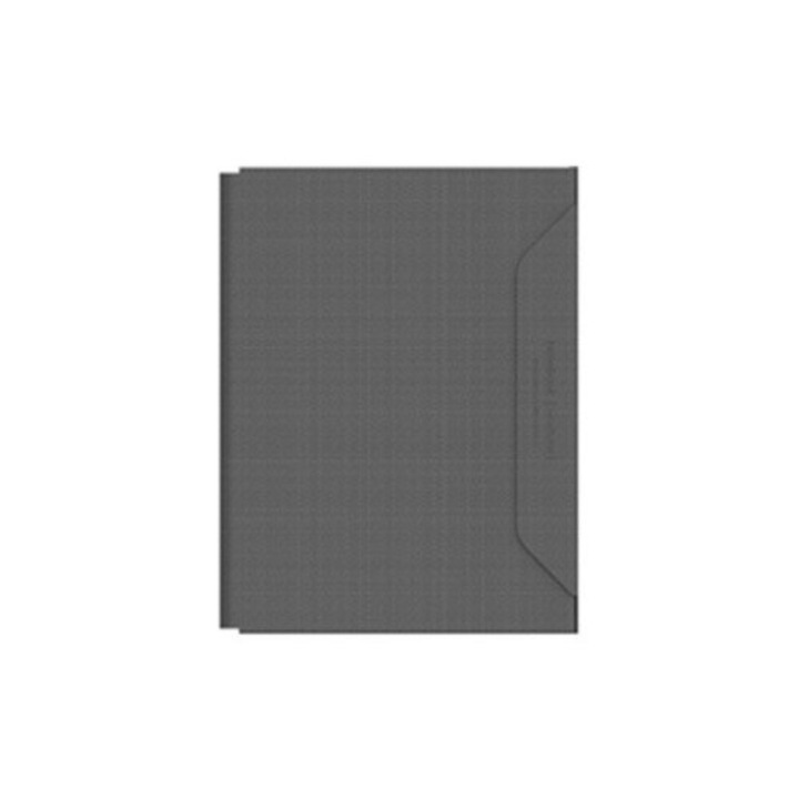 Agenda A4 modulara, sistem magnetic de prindere a foilor, Gri