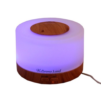 Difuzor de aroma Oslo cu telecomanda, Aroma Land, 12W, 500ml, D17x13 Difuzor de aroma Oslo cu telecomanda, Aroma Land, 12W, 500ml, D17x13