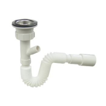 Racord flexibil 1,1/2″ x 40/50 Ani Plast, cu masina de spalat, piulita din plastic + ventil chiuveta cu sita din otel inoxidabil ,A33 Racord flexibil 1,1/2″ x 40/50 Ani Plast, cu masina de spalat, piulita din plastic + ventil chiuveta cu sita din otel inoxidabil ,A33