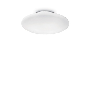 Plafoniera SMARTIES BIANCO 032047, Ideal Lux, alb, 2 x 60W E27 Plafoniera SMARTIES BIANCO 032047, Ideal Lux, alb, 2 x 60W E27