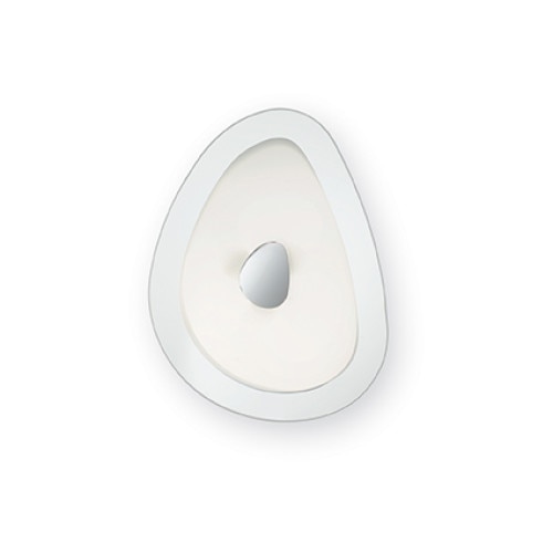 Plafoniera GEKO 010861, Ideal Lux, cromat, 2 x 60W E27