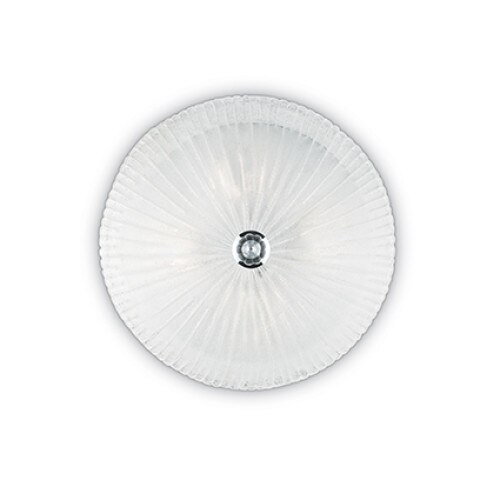 Plafoniera SHELL 008615, Ideal Lux, trasparent, 4 x 60W E27