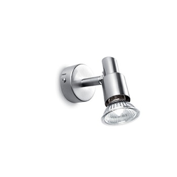 Aplica SLEM 018829, Ideal Lux, nichelat, 1 x 50W GU10 Aplica SLEM 018829, Ideal Lux, nichelat, 1 x 50W GU10