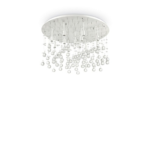 Plafoniera MOONLIGHT 080932, Ideal Lux, auriu, 8 x 40W G9