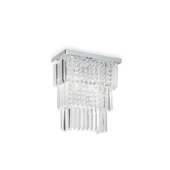 Aplica MARTINEZ 166254, Ideal Lux, trasparent, 3 x 40W E14 Aplica MARTINEZ 166254, Ideal Lux, trasparent, 3 x 40W E14