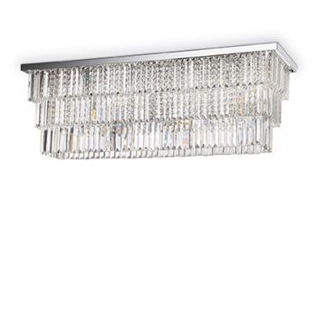Plafoniera MARTINEZ 166285, Ideal Lux, trasparent, 8 x 40W E14 Plafoniera MARTINEZ 166285, Ideal Lux, trasparent, 8 x 40W E14