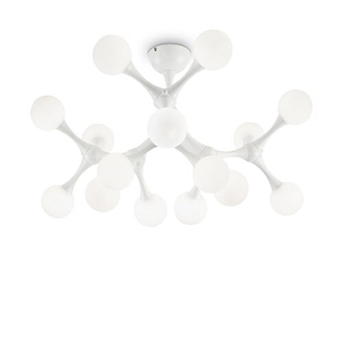 Plafoniera NODINO 149608, Ideal Lux, alb, 15 x 15W G9