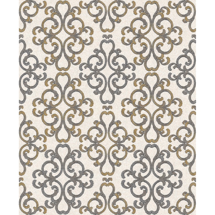 Tapet DEGRETS 85037-33 vinil Carmen fundal bej sizes 0.53m x 10.05m = 5.3 mp