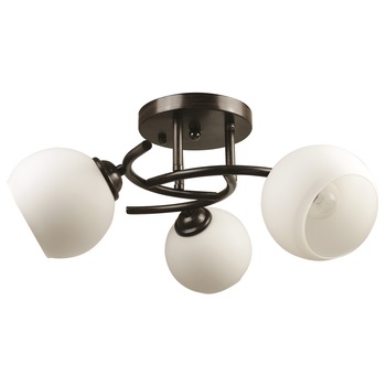 Lustra Ramona , E27 x 3 x 60w, Wenge, E23843 Lustra Ramona , E27 x 3 x 60w, Wenge, E23843