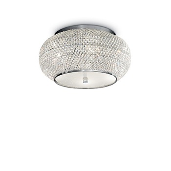Plafoniera PASHA' 100784, Ideal Lux, cromat, 6 x 40W E14 Plafoniera PASHA' 100784, Ideal Lux, cromat, 6 x 40W E14