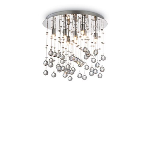 Plafoniera MOONLIGHT 077796, Ideal Lux, cromat, 8 x 40W G9