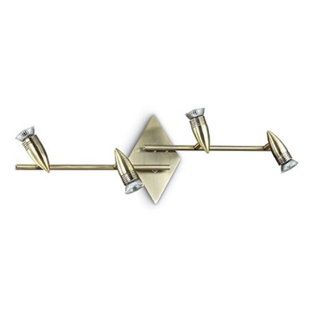 Plafoniera ALFA 119830, Ideal Lux, brun, 4 x 50W GU10 Plafoniera ALFA 119830, Ideal Lux, brun, 4 x 50W GU10