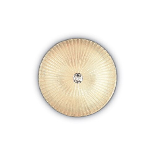 Plafoniera SHELL 140179, Ideal Lux, chihlimbar, 3 x 60W E27