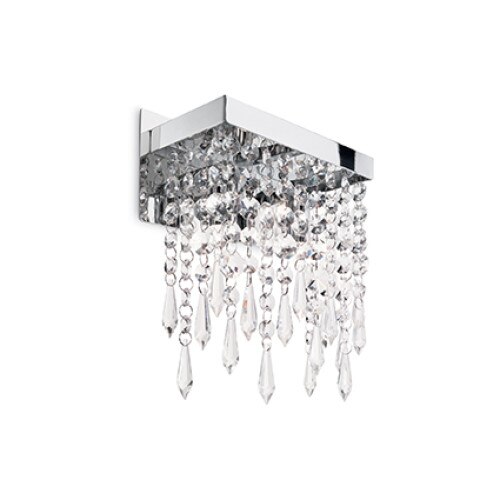 Aplica GIADA CLEAR 098784, Ideal Lux, trasparent, 2 x 40W G9