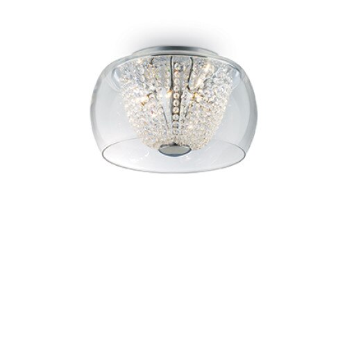 Plafoniera AUDI-61 133904, Ideal Lux, cromat, 8 x 40W G9