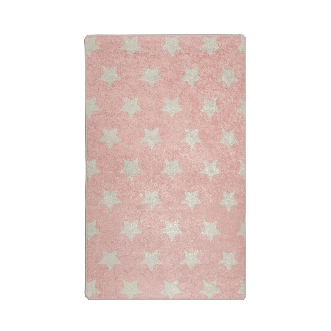 Covor Copii, STELA ROZ,100 cm x 160 cm, Casafun