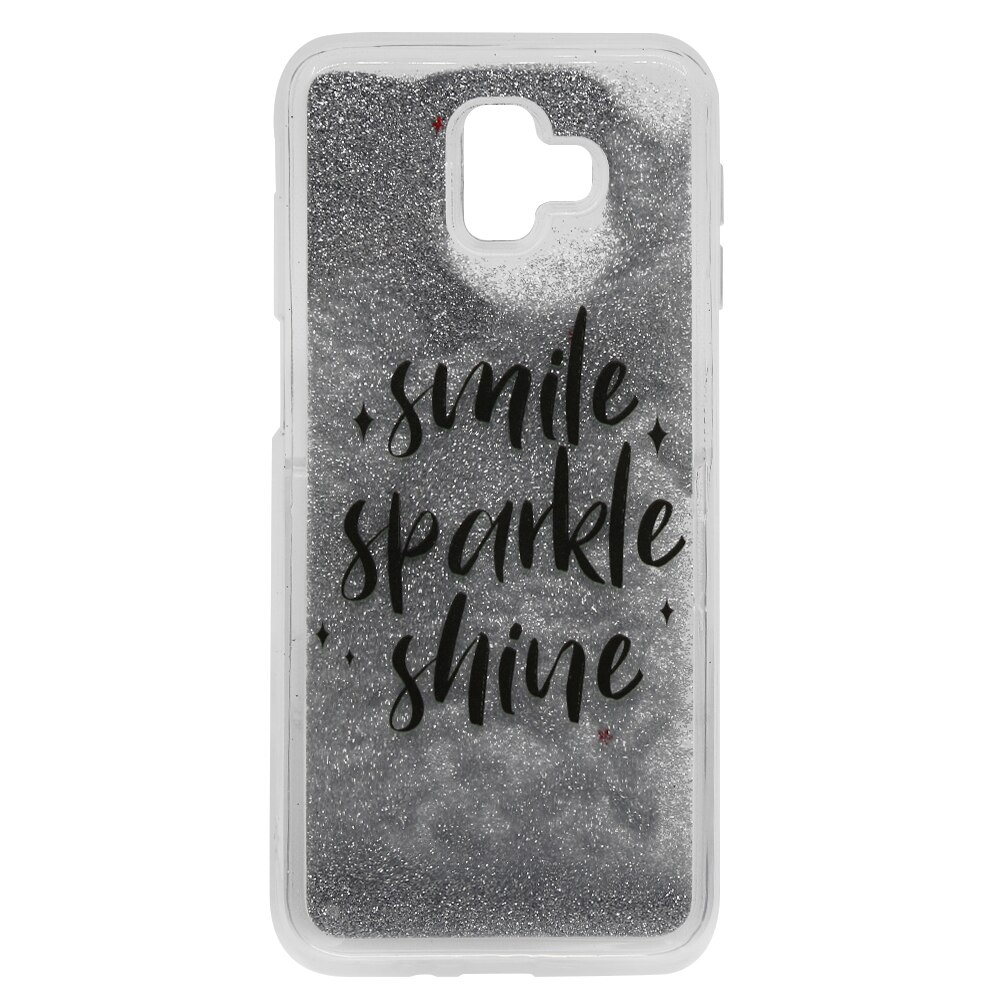Carcasa Lemontti Liquid Sand pentru Samsung Galaxy J6 Plus, Smile, Sparkle, Shine
