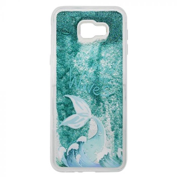 Carcasa Lemontti Liquid Sand pentru Samsung Galaxy J4 Plus, Be A Mermaid And Make Waves Carcasa Lemontti Liquid Sand pentru Samsung Galaxy J4 Plus, Be A Mermaid And Make Waves