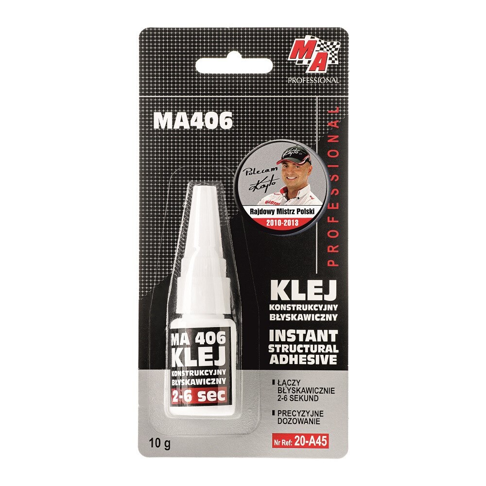 Adeziv structural super rapid , 2 - 6 secunde de la utilizare , 10 grame + odorizant Metru Patrat