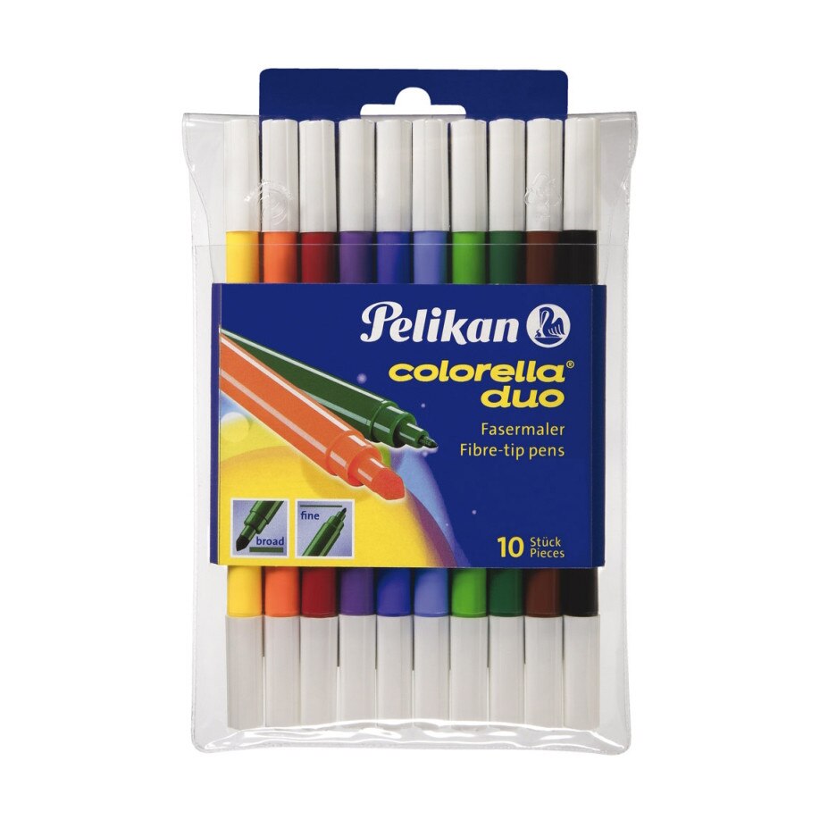 Carioci Colorella Duo C407 Pelikan, 10 buc/set