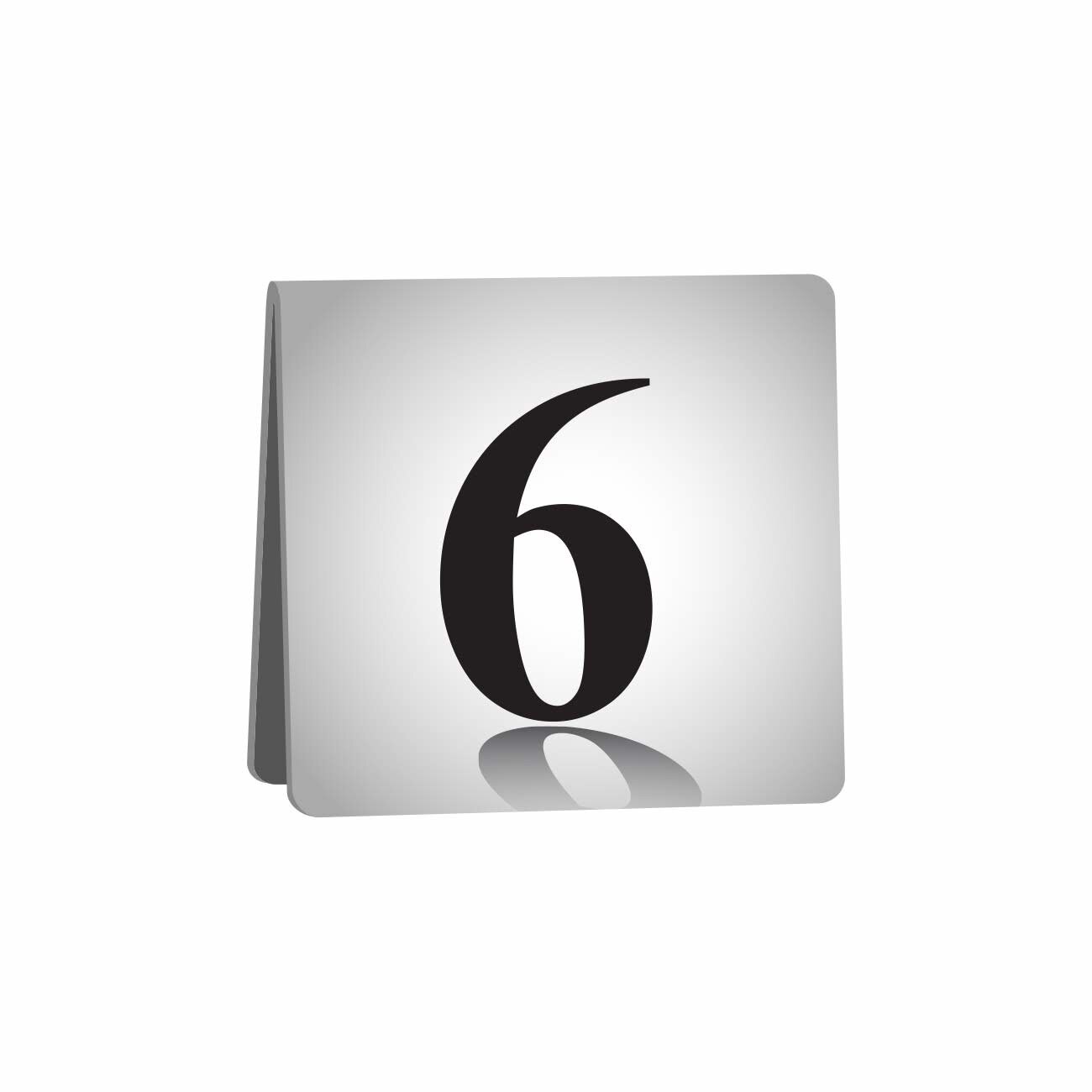 Indicator de masa tip A, nr. 6, 6x6cm x 2 fete