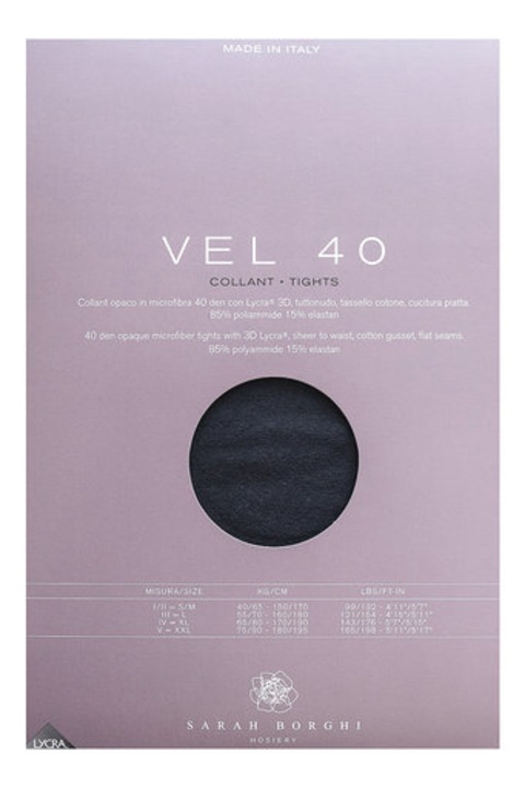 Dres microfibra, Sarah Borghi Vel 40 , opac, Gri antracit