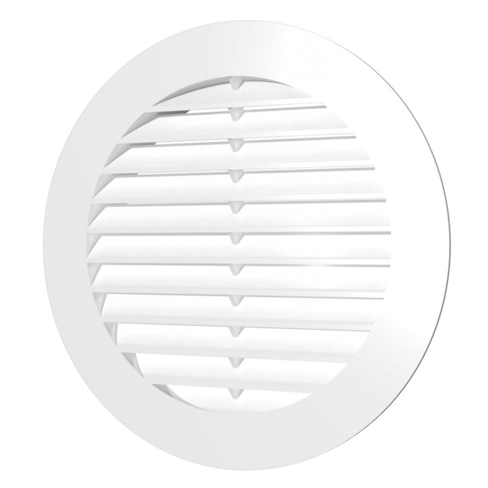 Grila circulara D130 cu flansa Ø100 mm