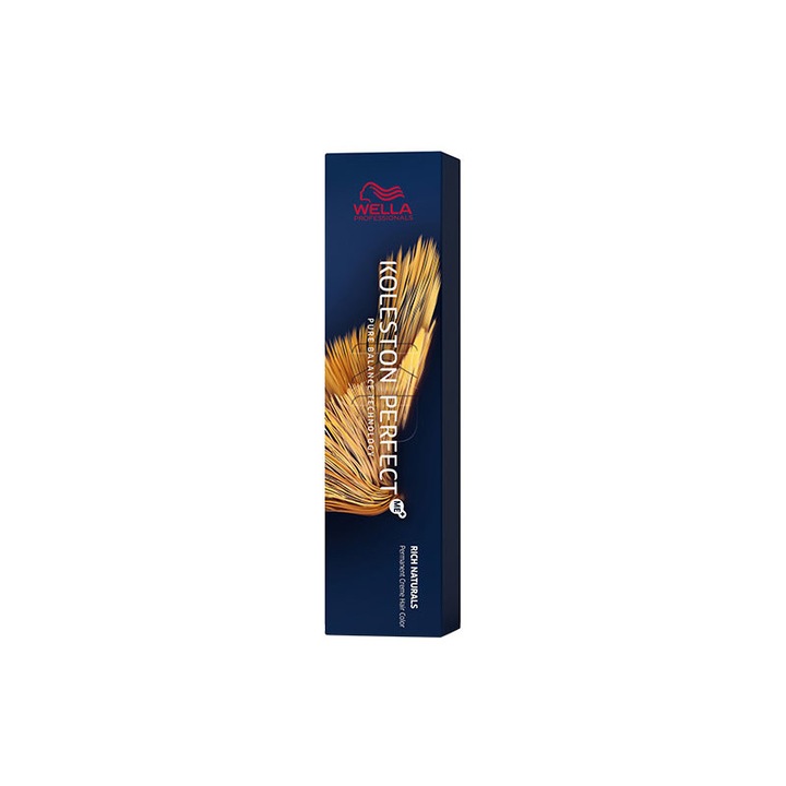 Vopsea de par Wella Koleston Perfect Me+ Rich Naturals Blond Mediu Auriu Cenusiu 7/31 60ml