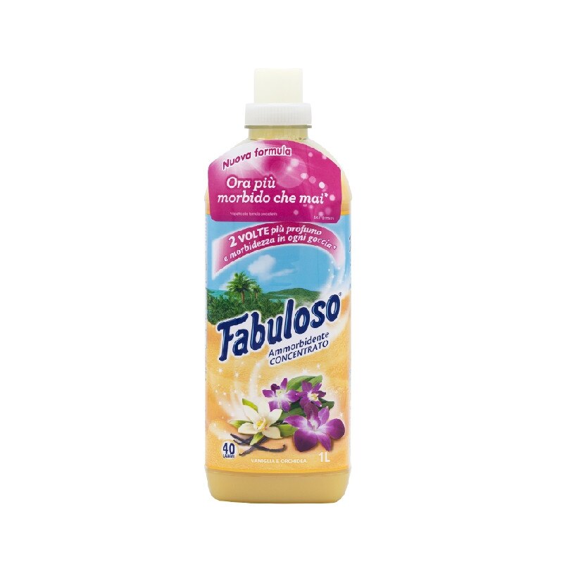 Balsam de rufe Fabuloso cu vanilie si orhidee 1000 ml 40 spalari