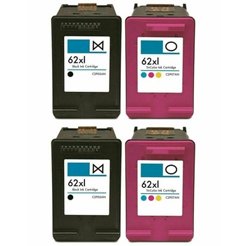 Set 4 Cartuse 62XL 2BK/2COLOR Compatibile Cu HP Envy 5540 e-All-in-One 5540 / 5542 /5544 / 5545/5547/ 5548/ 5600/ 5640 /5642/ 5643 /5644 / 5646/5660 / 5665 / 7600 / 7640 / Envy 7645 OfficeJet 200 / 5740 / 5740 / 5742 / 5745 / 8000 / 8040 / 8045 Set 4 Cartuse 62XL 2BK/2COLOR Compatibile Cu HP Envy 5540 e-All-in-One 5540 / 5542 /5544 / 5545/5547/ 5548/ 5600/ 5640 /5642/ 5643 /5644 / 5646/5660 / 5665 / 7600 / 7640 / Envy 7645 OfficeJet 200 / 5740 / 5740 / 5742 / 5745 / 8000 / 8040 / 8045