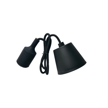 Lampa Suspendata Viola Neagra E27 Lampa Suspendata Viola Neagra E27