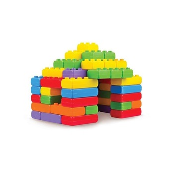 Blocuri de constructii MarioInex, 60 piese multicolor Blocuri de constructii MarioInex, 60 piese multicolor