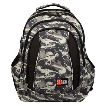 Rucsac Scolar 4 Compartimente St.Right - Dinosaurs BP4 Rucsac Scolar 4 Compartimente St.Right - Dinosaurs BP4