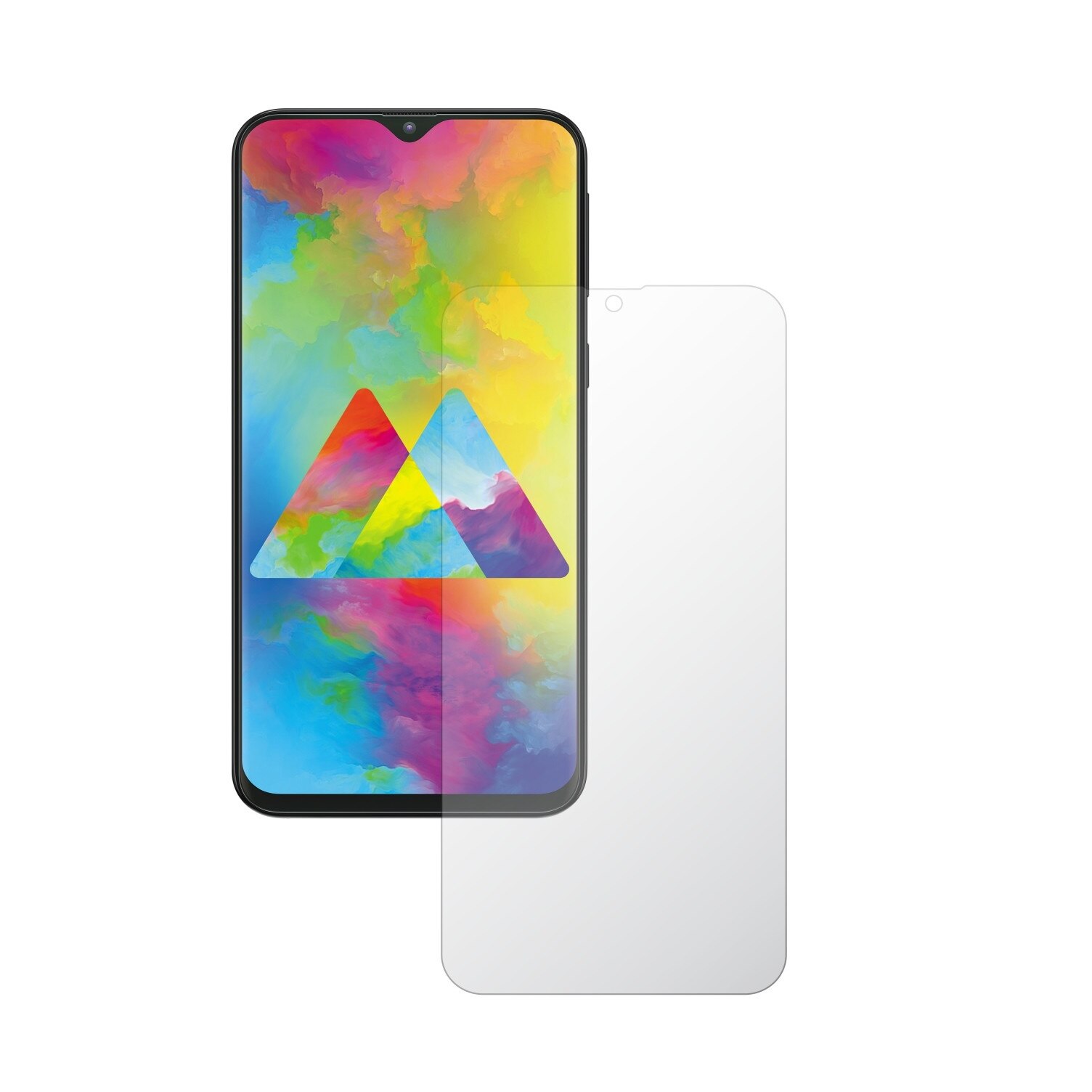 Set 2X Folie Protectie Ecran Invisible Skinz HD pentru Samsung Galaxy M10 - Folie Siliconica Ultra-Clear cu Acoperire Totala, Edge to Edge Full Display Cover, Adeziva si Foarte Flexibila