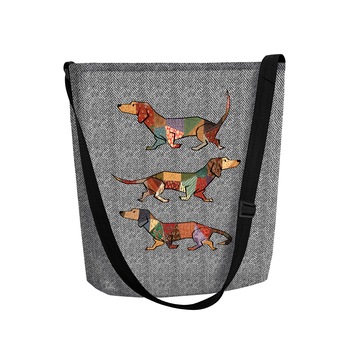 Bertoni, Geanta Funky Joker din pasla ecologica, Imprimata, Multicolor Bertoni, Geanta Funky Joker din pasla ecologica, Imprimata, Multicolor