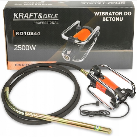 Vibrator pentru beton 2500W Lancie de 6m KRAFTDELE KD10844