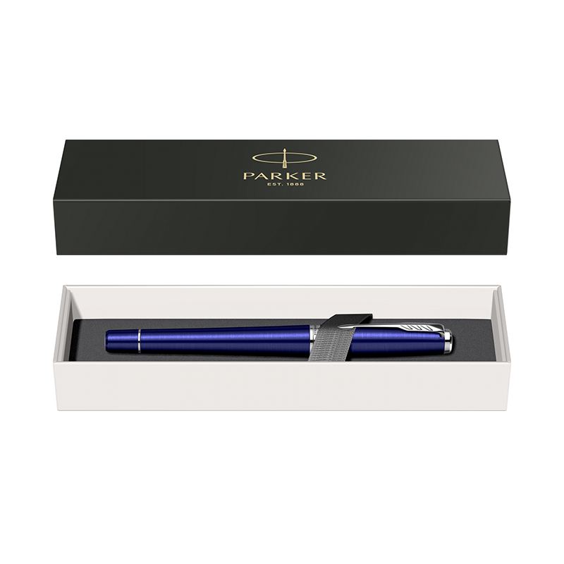 Stilou Parker Urban Royal albastru cu accesorii cromate