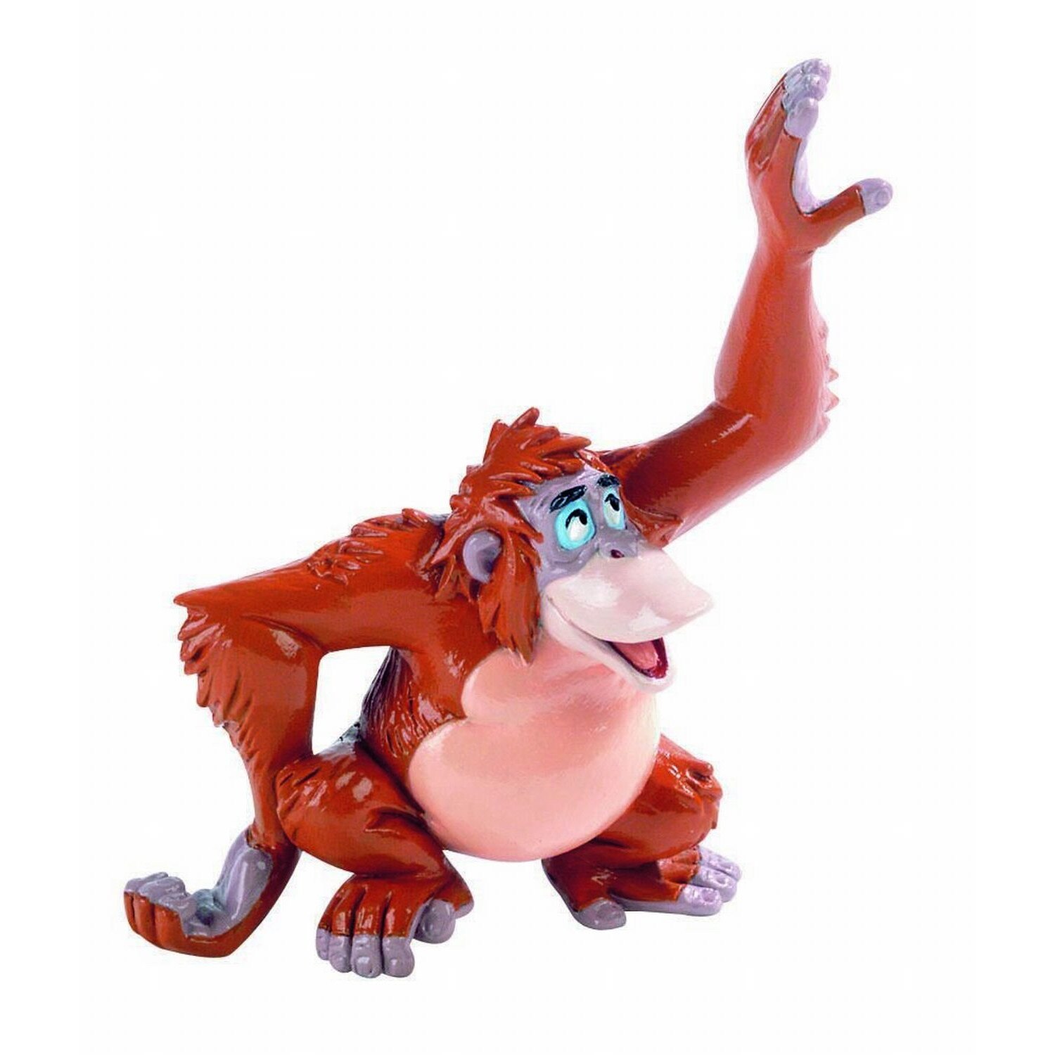 Figurina iMKⓇ King Louie, 10.5 cm, portocaliu, MGC