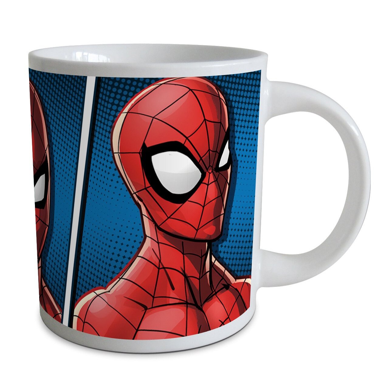 Cana ceramica Spiderman 237 ml Multicolor