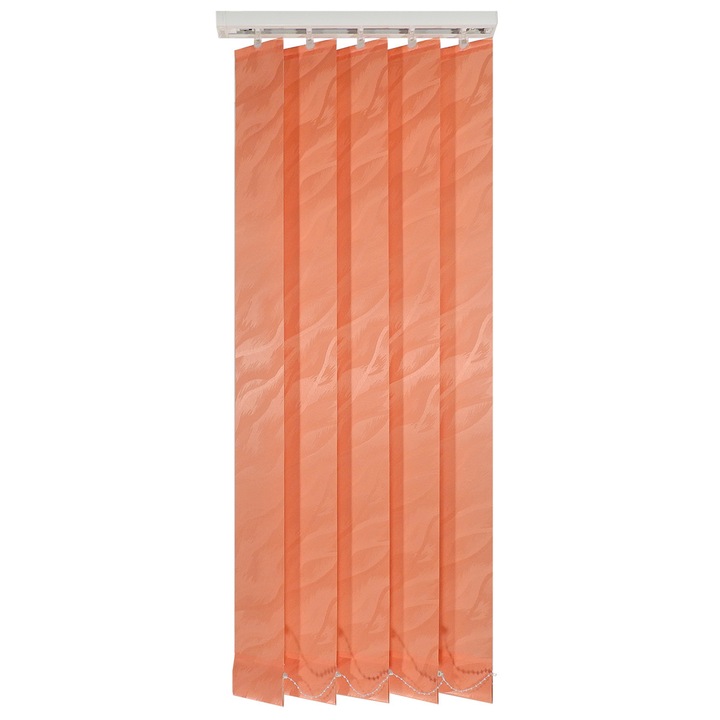 Jaluzele verticale 89mm, L260 x H280 cm, material Shadow 25, Roz