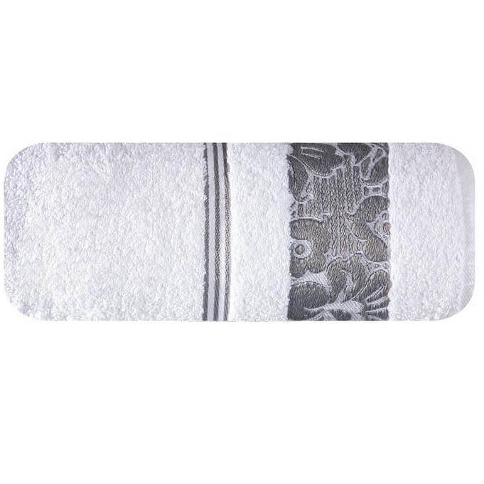 Prosop Eurofirany Sylwia, 70 x 140 cm, 100% bumbac, Alb