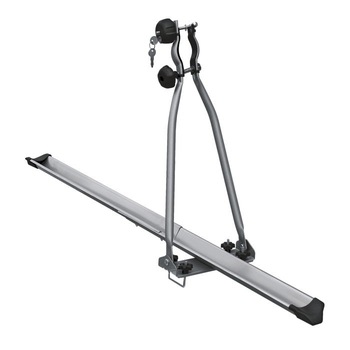 Suport auto pentru bicicleta , prindere deasupra plafonului , de culoare argintie Suport auto pentru bicicleta , prindere deasupra plafonului , de culoare argintie