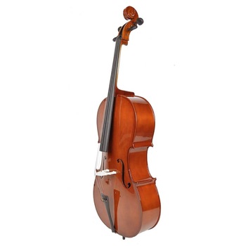 Set violoncel Leonardo LC1044 natur 4/4 arcus husa fixuri Set violoncel Leonardo LC1044 natur 4/4 arcus husa fixuri