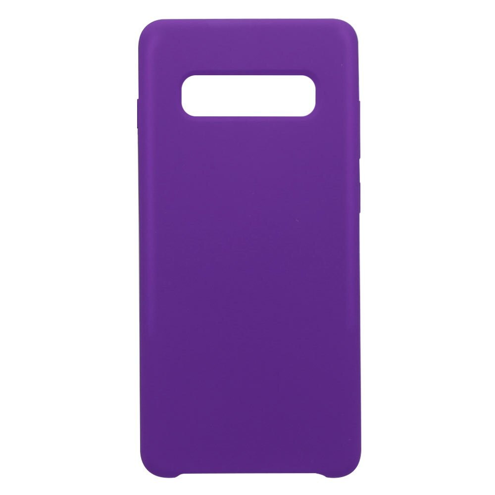 Husa Silicon Devia Nature Series II pentru Samsung Galaxy S10, Violet