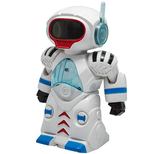 Robot dansator cu lumini, miscare si muzica